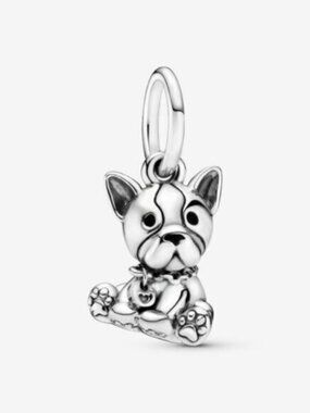 Pandora Bulldog Puppy Charm